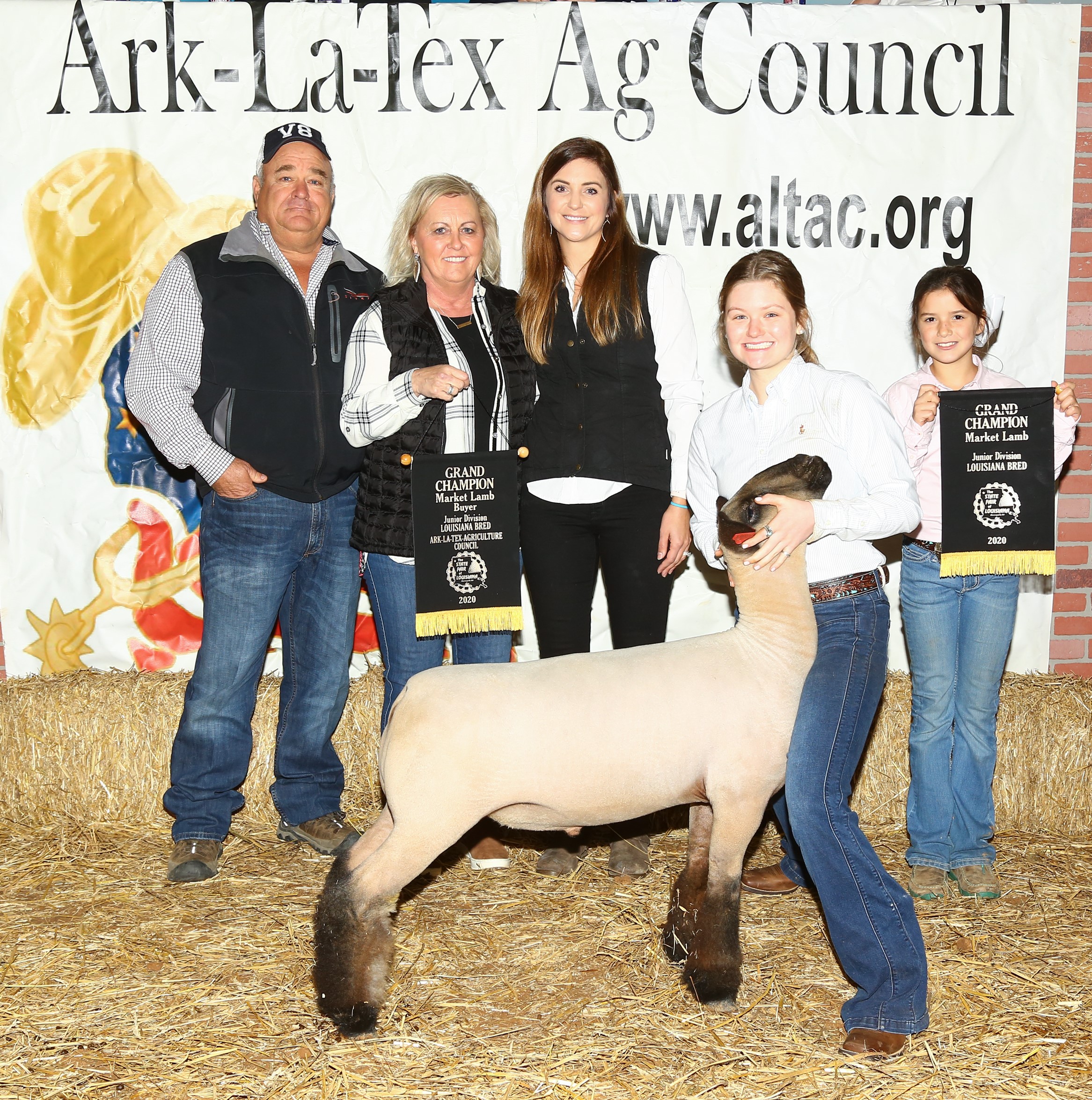 GC La Bred sheep – Mackenzie Castro- Assumption Buyer Sky-Lin Services, La Farm Bureau, Comm Strain, DVM